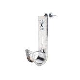 Soporte (Gancho) tipo J-Hook, hasta 14 cables Cat6, ideal para soportar cableado en los espacios de manipulación al aire, Para instalación en interior